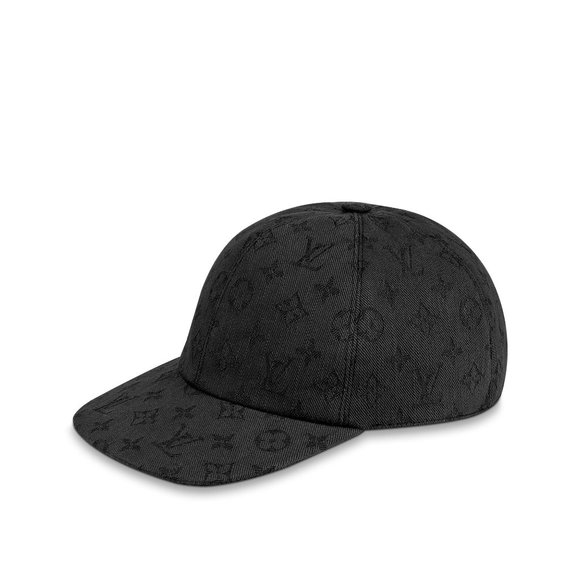 Louis Vuitton Black Monogram Essential Cap - Picture 1 of 8